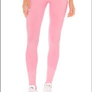 Full length Alo Yoga lounge leggings / Macaron